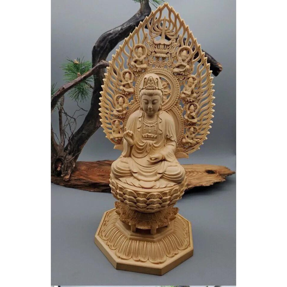 Tượng phật bà ngồi đài sen